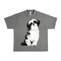 Tornado shih tzu dog Urban Heavy Tee - LillyAllenDesigns