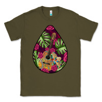 Army Green Hispanic Heritage Classic Tee - BundleAndBundleShop