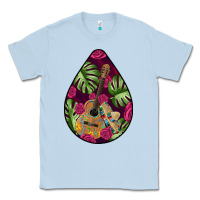 Dusty Blue Hispanic Heritage Classic Tee - BundleAndBundleShop