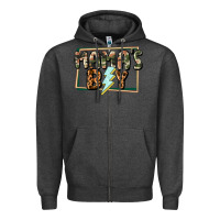 Charcoal Heather Mama's boy Mother's Day Zipper Hoodie - CowGirlArtShop