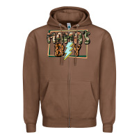 Chestnut Mama's boy Mother's Day Zipper Hoodie - CowGirlArtShop