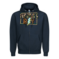Navy Mama's boy Mother's Day Zipper Hoodie - CowGirlArtShop