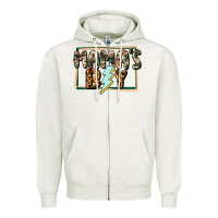 Oatmeal Heather Mama's boy Mother's Day Zipper Hoodie - CowGirlArtShop