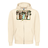 Sandshell Mama's boy Mother's Day Zipper Hoodie - CowGirlArtShop