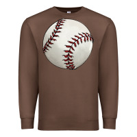 Chestnut baseball ball Premium Sweatshirt - FaDigitalArtStudio