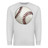 Dove Grey baseball ball Premium Sweatshirt - FaDigitalArtStudio