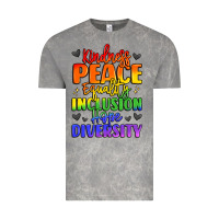 Cloud Rock inspirational words in rainbow colors Vintage Tee - LillyAllenDesigns
