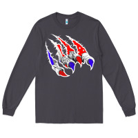 Smoke American Flag Claw Long Sleeve Tee - Bettercallsaul