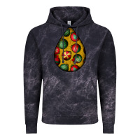 Cloud Black christmas  teardrop Vintage Hoodie - BundleAndBundleShop