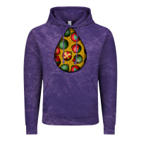 Cloud Purple christmas  teardrop Vintage Hoodie - BundleAndBundleShop