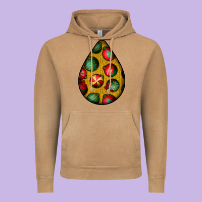 Christmas  Teardrop Vintage Hoodie Designed By Bundleandbundleshop