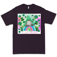 Plum st patrick's gnome Premium Tee - MaliasSmallBusiness