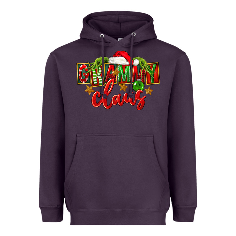 Christmas Grammy Claus Mother's Day Heavyweight Hoodie by FaDigitalArtStudio | Teevron