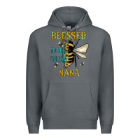Rock Blessed To Bee Nana Premium Hoodie - JahusDesignShop