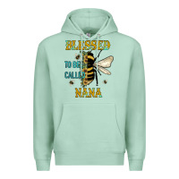 Seafoam Blessed To Bee Nana Premium Hoodie - JahusDesignShop