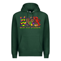 Sports Green peace love crawfish olivia Premium Hoodie - OliviaCreatesArt
