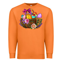 Carrot Easter Eggs Hamper Premium Sweatshirt - BundleAndBundleShop