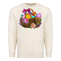 Sandshell Easter Eggs Hamper Premium Sweatshirt - BundleAndBundleShop