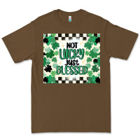 Cacao not lucky just blessed Premium Tee - MaliasSmallBusiness