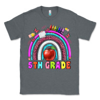 Charcoal Heather 5 th grade Classic Tee - BundleAndBundleShop