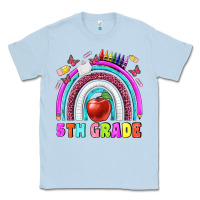 Dusty Blue 5 th grade Classic Tee - BundleAndBundleShop