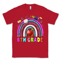 Red 5 th grade Classic Tee - BundleAndBundleShop