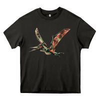 Asphalt Pteranodon Heavy Core Tee - LillyAllenDesigns