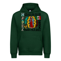 Forest Green madre Urban Hoodie - CowhideDigitalArt