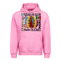 Fuchsia Pink madre Urban Hoodie - CowhideDigitalArt