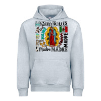 Heather Grey madre Urban Hoodie - CowhideDigitalArt