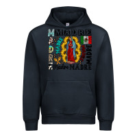 Navy madre Urban Hoodie - CowhideDigitalArt