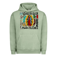 Pigment Oil Green madre Urban Hoodie - CowhideDigitalArt