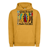 Pigment Peanut Butter madre Urban Hoodie - CowhideDigitalArt