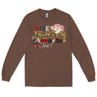 Chestnut She Jesus America Too Long Sleeve Tee - Bettercallsaul