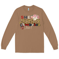 Toasted Coconut She Jesus America Too Long Sleeve Tee - Bettercallsaul