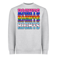 Rights Rights Rights Heavyweight Sweatshirt | Teevron