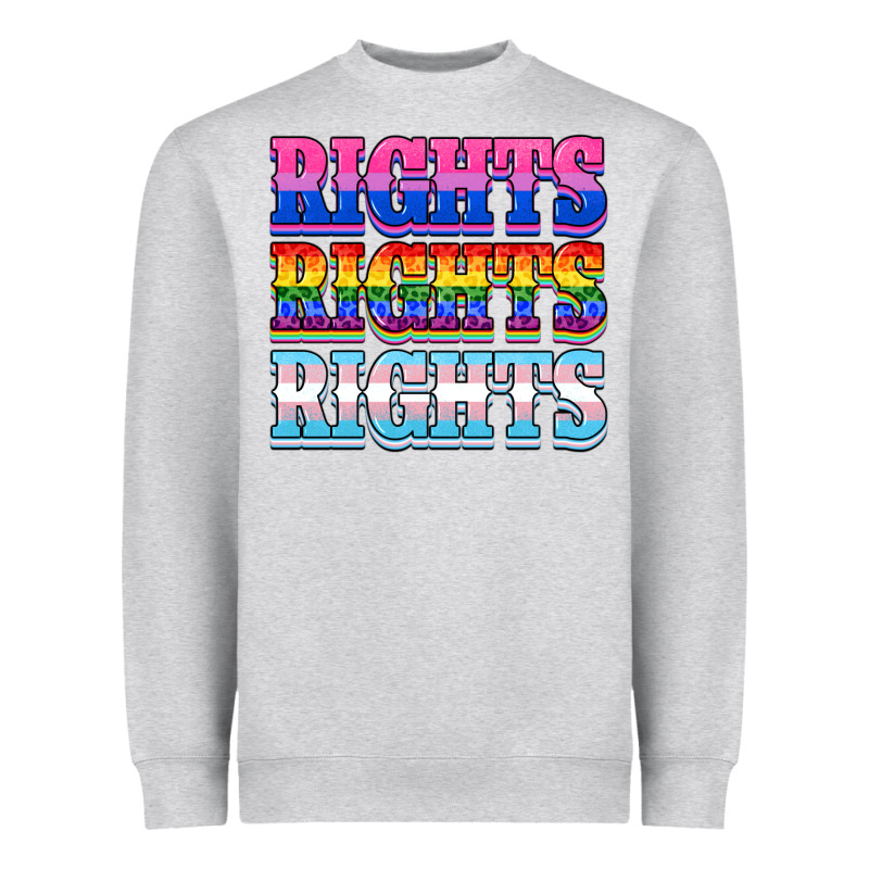 Rights Rights Rights Heavyweight Sweatshirt by NancyCooperArtShop | Teevron