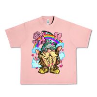 Salmon best mom gnome rainbow clouds butterfly glitter Urban Heavy Tee - LillyAllenDesigns