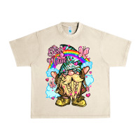 Sandshell best mom gnome rainbow clouds butterfly glitter Urban Heavy Tee - LillyAllenDesigns