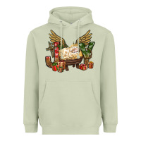 Matcha joy christmas with baby jesus bbs Heavyweight Hoodie - BundleAndBundleShop