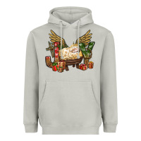 Moon Dust joy christmas with baby jesus bbs Heavyweight Hoodie - BundleAndBundleShop