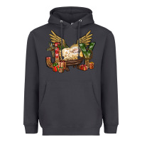 Smoke joy christmas with baby jesus bbs Heavyweight Hoodie - BundleAndBundleShop