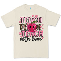 Teach Teach Teach With Love Premium Tee | Teevron