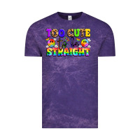 Cloud Purple cute and colorful pride message Vintage Tee - LillyAllenDesigns