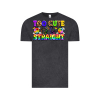 Vintage Black cute and colorful pride message Vintage Tee - LillyAllenDesigns