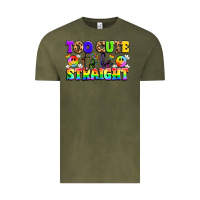 Vintage Olive cute and colorful pride message Vintage Tee - LillyAllenDesigns