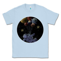 Dusty Blue Space Travel Classic Tee - Bettercallsaul
