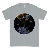 Heather Grey Space Travel Classic Tee - Bettercallsaul