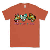 Copper Peace Love Texas Classic Tee - RanaPortraitStore