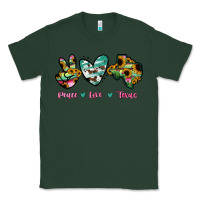 Sports Green Peace Love Texas Classic Tee - RanaPortraitStore